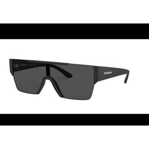 BURBERRY BE4291 Square Frame Sunglasses - Black/Gray 3464/87 140